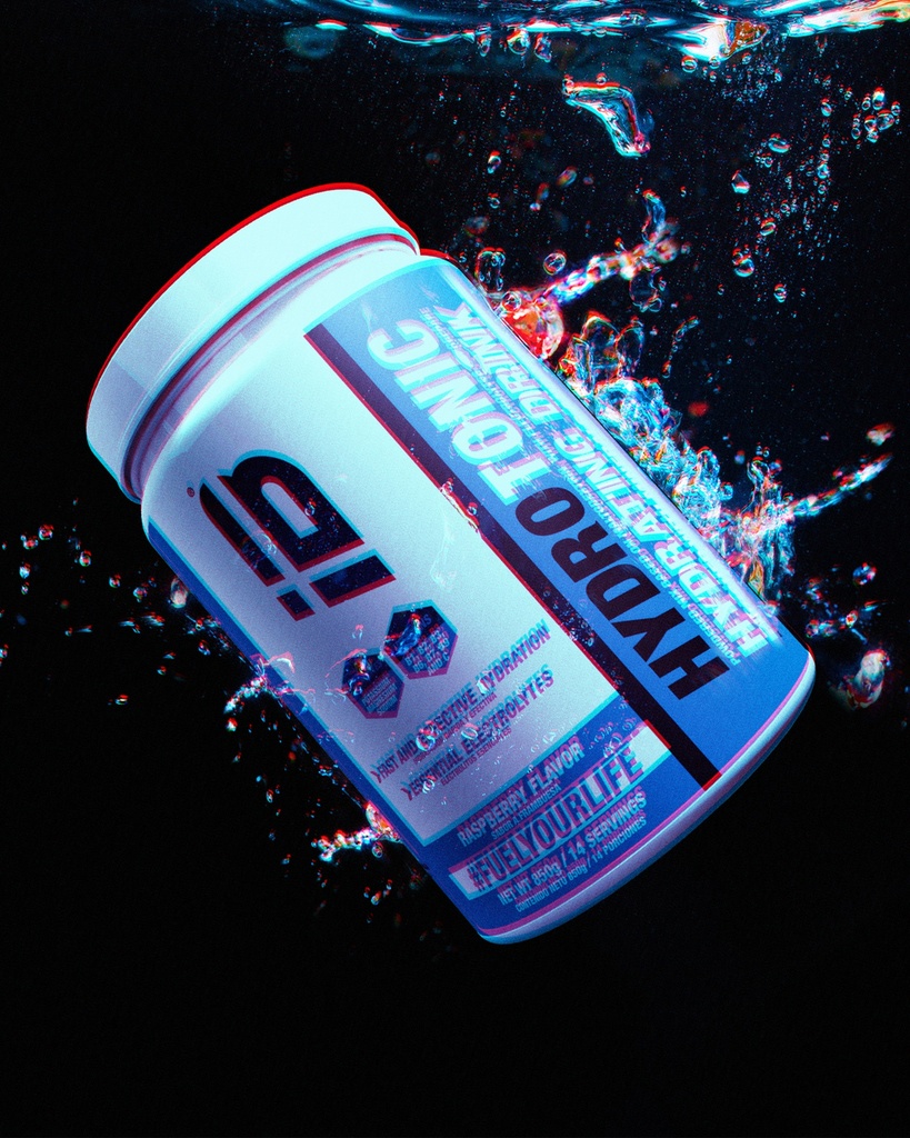 HYDROTONIC IBSPORTS BEBIDA HIDRATANTE CON ELECTROLITOS  X 850 G SABOR FRAMBUESA