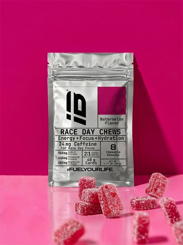 RACE DAY CHEWS IBSPORTS x 56 G SABOR SANDÍA