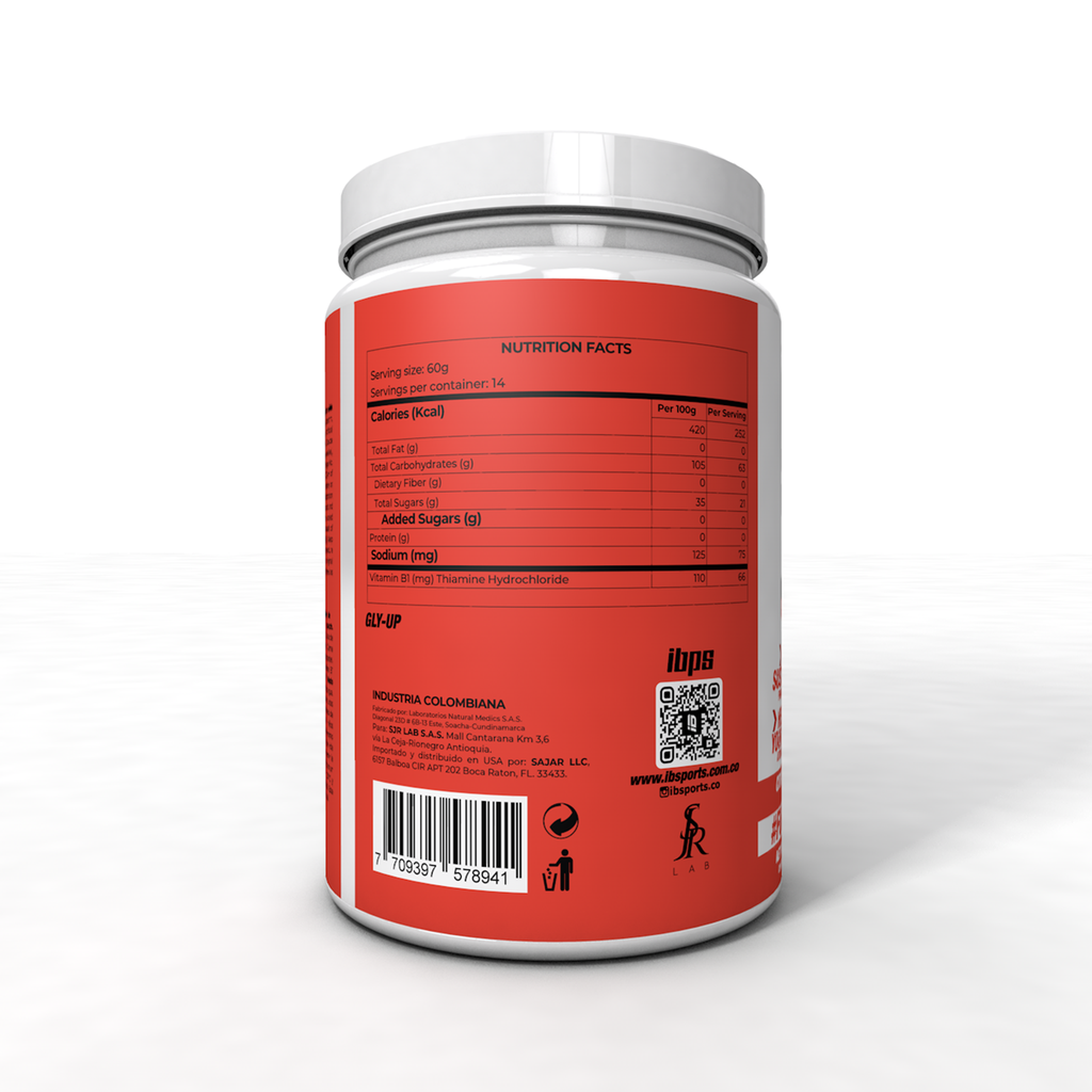 ISOCARBS IBSPORTS x 850 G SABOR CITRUS PUNCH