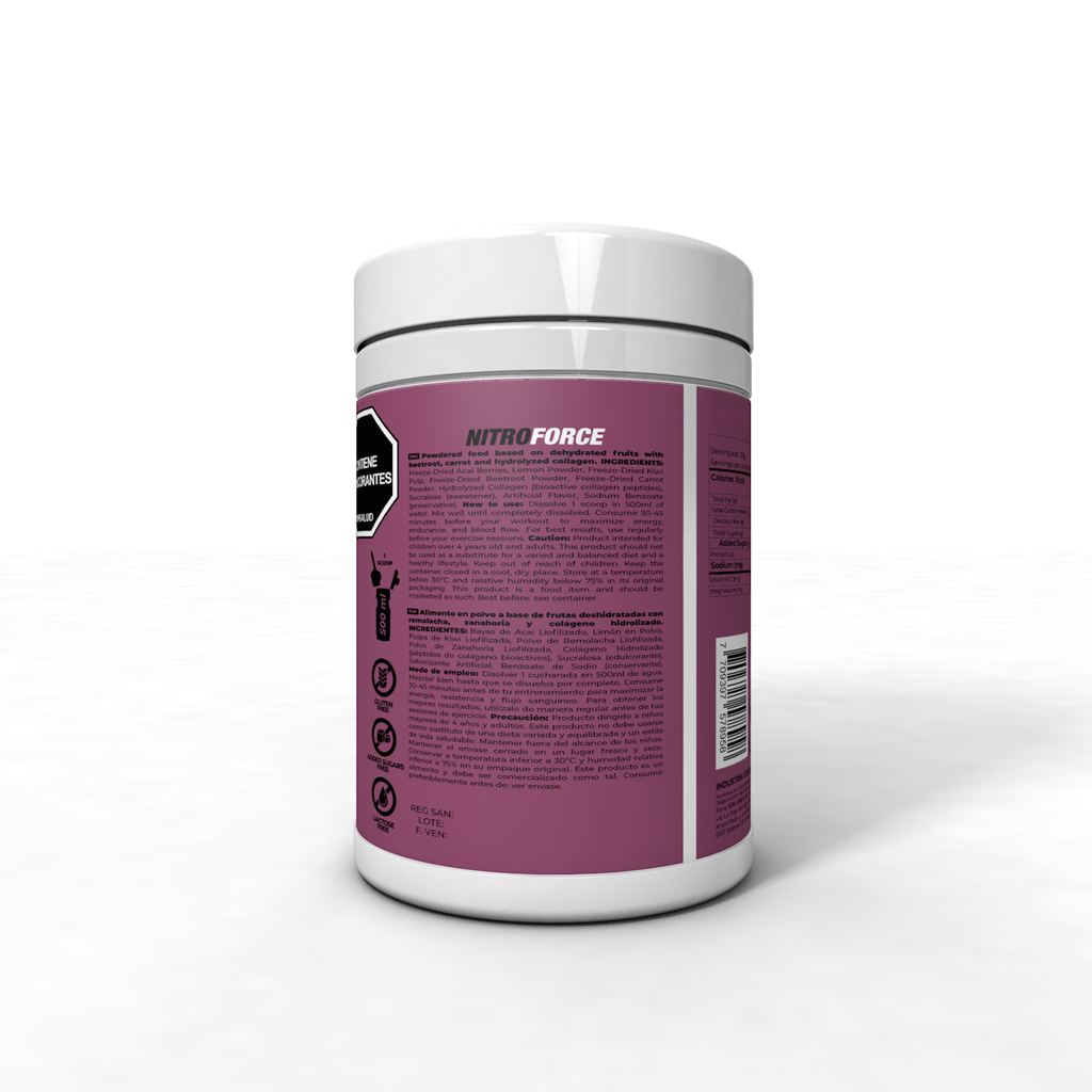 NITROFORCE IBSPORTS REMOLACHA EN POLVO  X 400 G