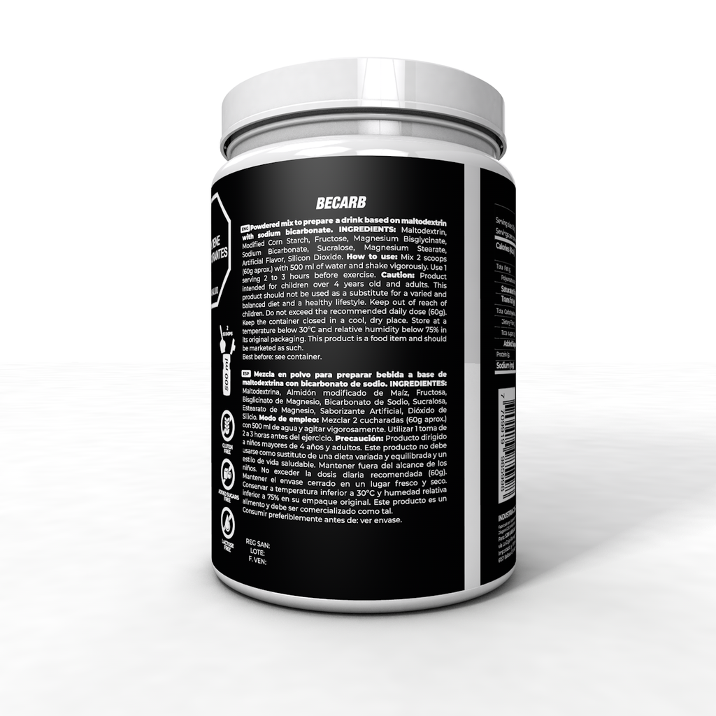 BECARB IBSPORTS 850 GRAMOS  SABOR SANDIA