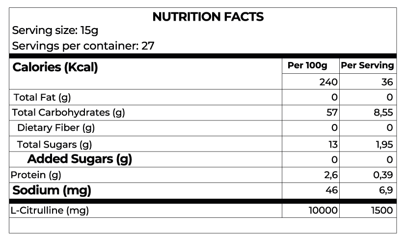 FUELMAX IBSPORTS PRE-WORKOUT  X 400 G SABOR MANDARINA