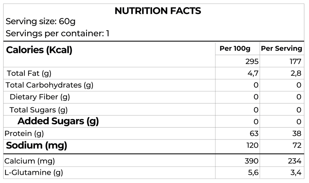 WHEY PROTEIN ISOLATE iBSPORTS SACHET x 60 G SABOR CHOCOLATE