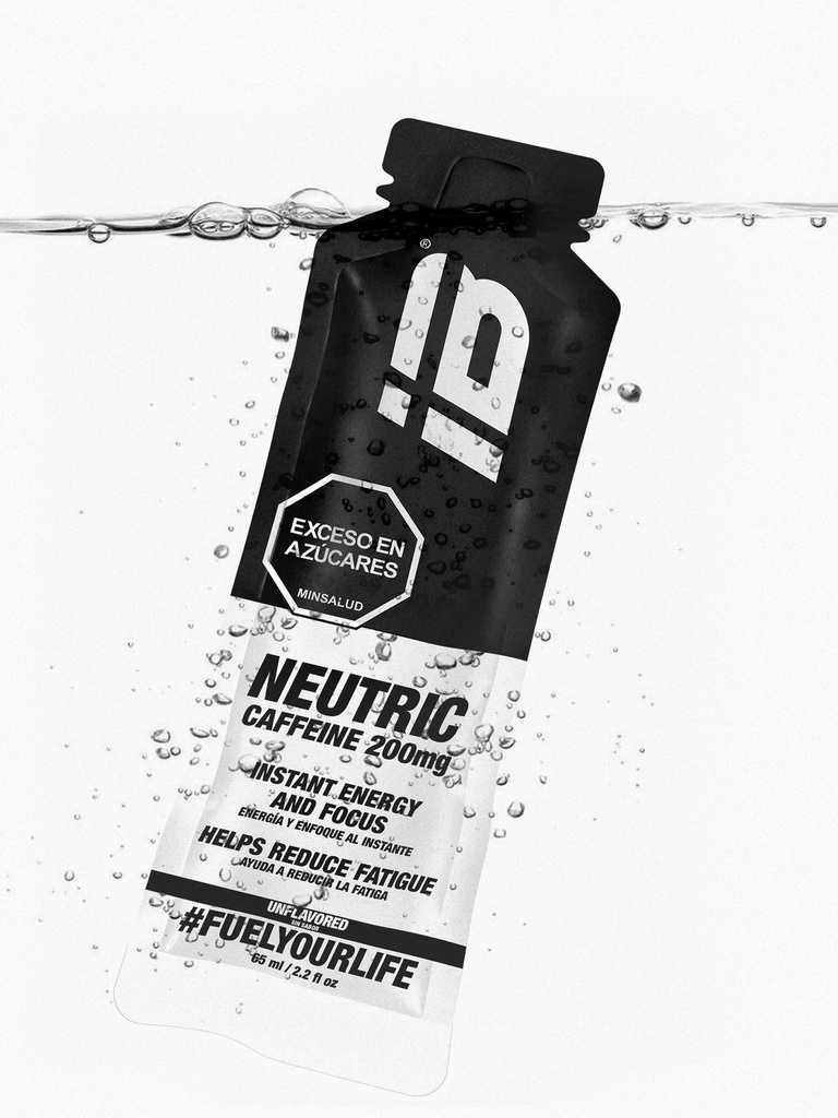 NEUTRIC IBSPORTS GEL CAFEINA 200 MG x 65 ML SABOR NATURAL