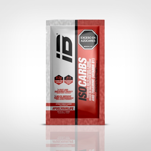 ISOCARBS IBSPORTS SACHET x 60 G SABOR CITRUS PUNCH