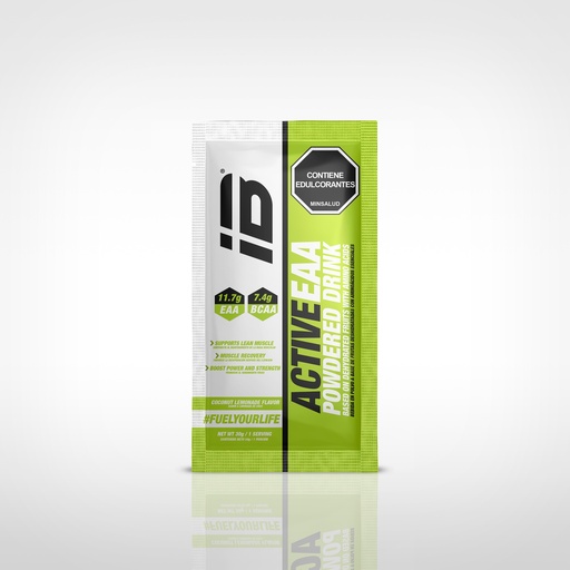 [IBS-7709919985936] ACTIVE EAA IBSPORTS (AMINOÁCIDOS ESENCIALES) SACHET x 30 G SABOR LIMONADA COCO