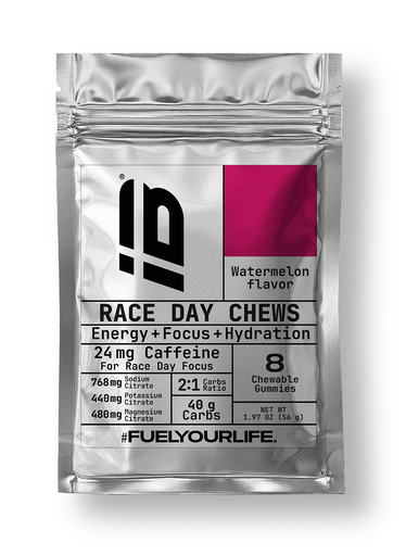 [IBS-7709827307448] RACE DAY CHEWS IBSPORTS x 56 G SABOR SANDÍA